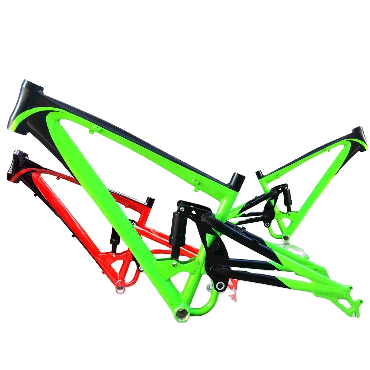 

Kalosse Full Suspension Beach bicycle frame Aluminium 26*4.8Inch Fat Bike Frame