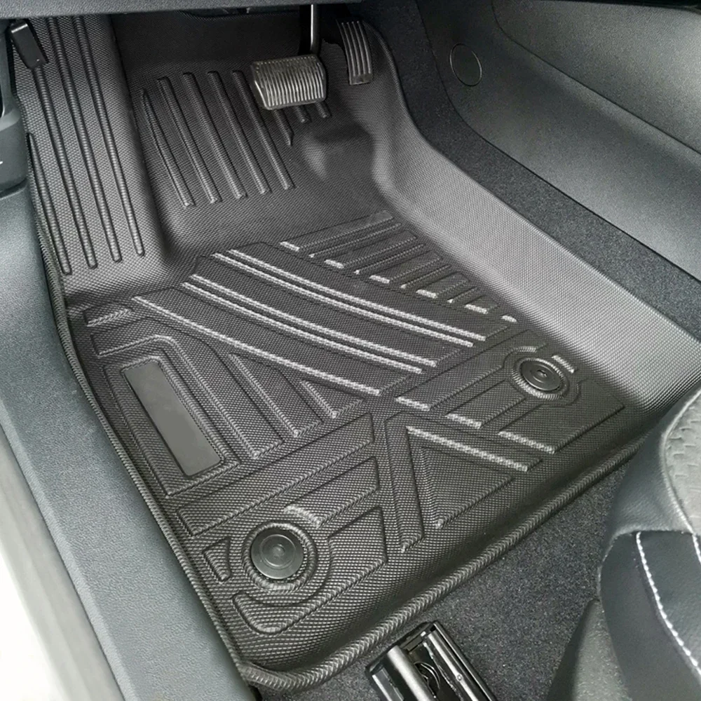 For Ford Focus Active Tourer G4 2018-2022 Hatchback Car Floor Mats All-Weather TPE Foot Mats Pad Waterproof Tray Mat Accessory