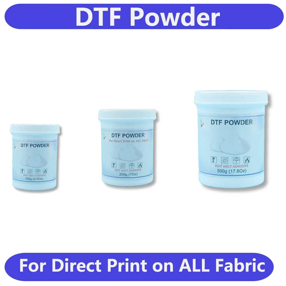 DTF Powder Hot Melt DTF Transfer Adhesive Powder For DTF Transfer Ink Powder For Direct To Film Printing On All Fabric