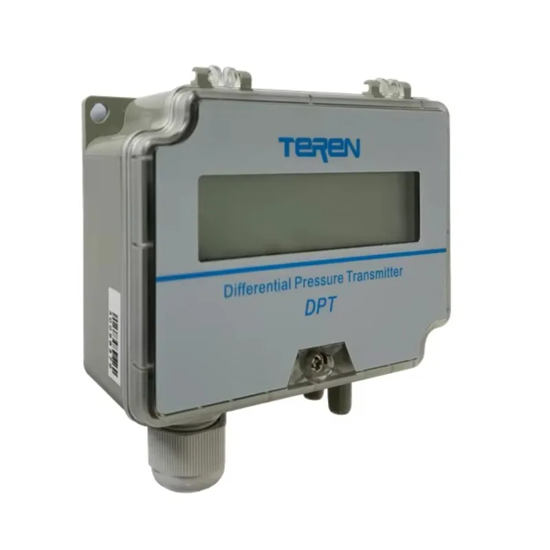 DPT Differential Pressure Transmitter Hvac Air Pressure Monitor Low Pressure Sensor With Analog Output view 2