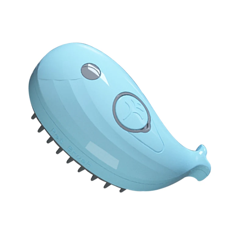 High Quality 3 In 1 Electric Self Cleaning Pet Bath Shower Massage Dog Grooming Comb Spray Shedding Steam Cat Steamy Brush - Image 5