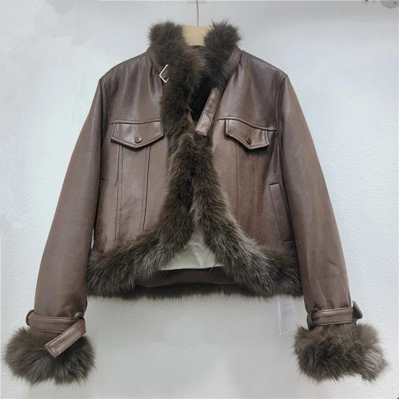 

Short Coats Parkas Women Jackets Stand Collar Thick Warm Y2k Streetwear Elegant Jacket Work Coat Casual Autumn Winter 2025