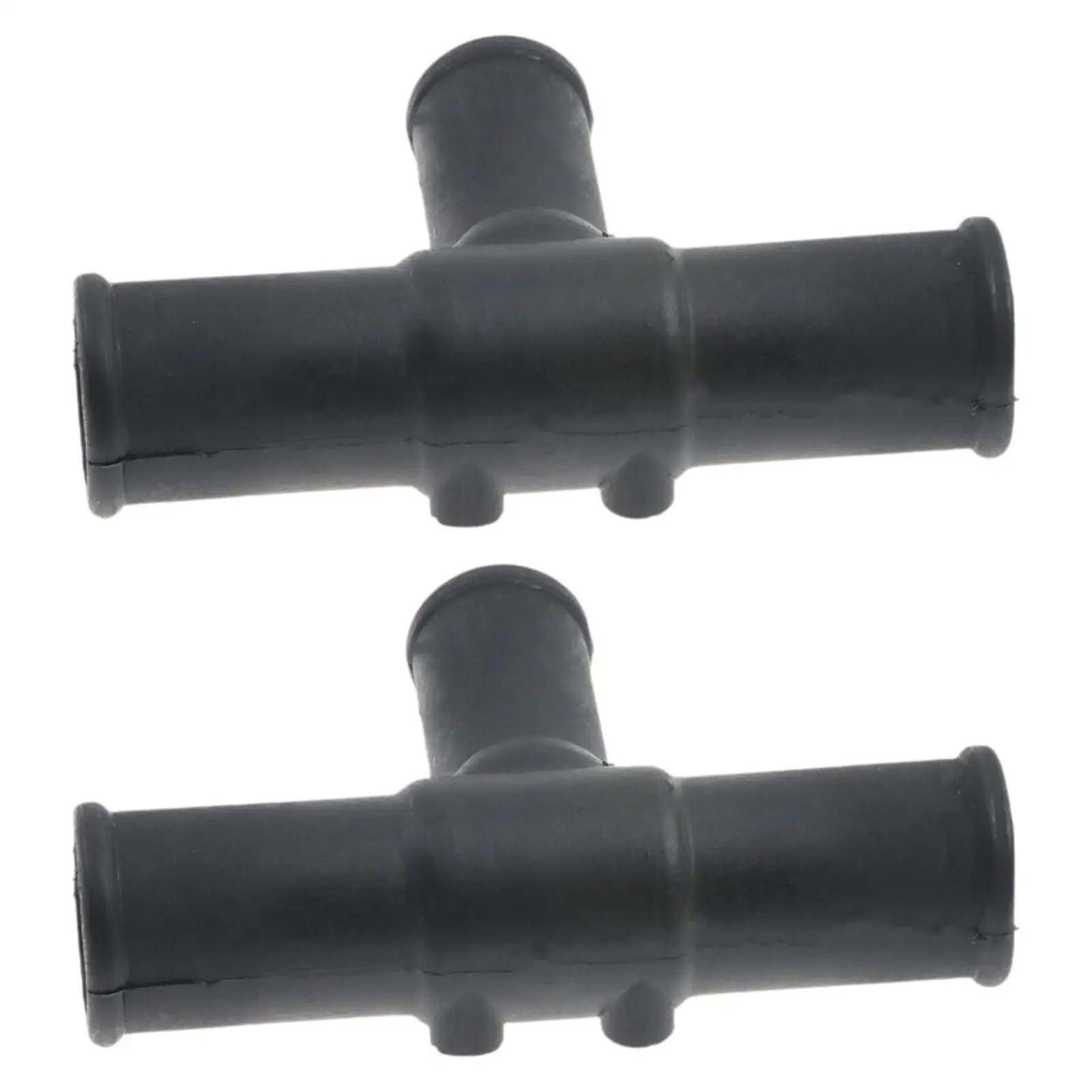 Black Heater Hose Tee Connector Replacement T Tube Plastic Auto Cooling Water Pipe for Cruiser Lexus for sienna 1992-2007