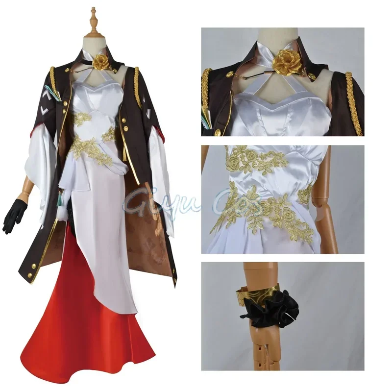 هونكاي ستار السكك الحديدية موراتا هيميكو تأثيري حلي الكبار كرنفال موحدة أنيمي هالوين ملابس تنكرية للحفلات لعبة النساء #   1