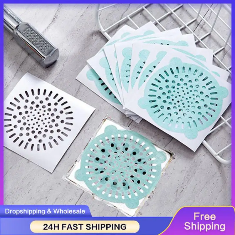 Portable Silicone Sink Strainer Waste Plug Sink Filter Net Stickers Hair Filter Sink Strainer Kitchen Tools Floor Drain