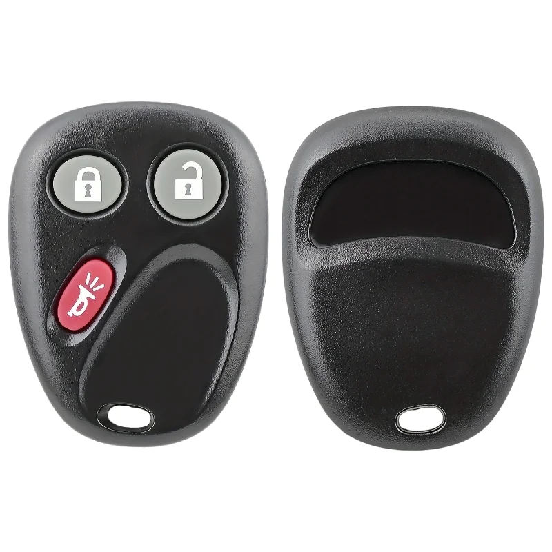 For Chevrolet For Chevy For Silverado Tahoe Suburban For GMC Remote Key Fob Shell Case Replacement 3 Buttons LHJ011 2003-2006