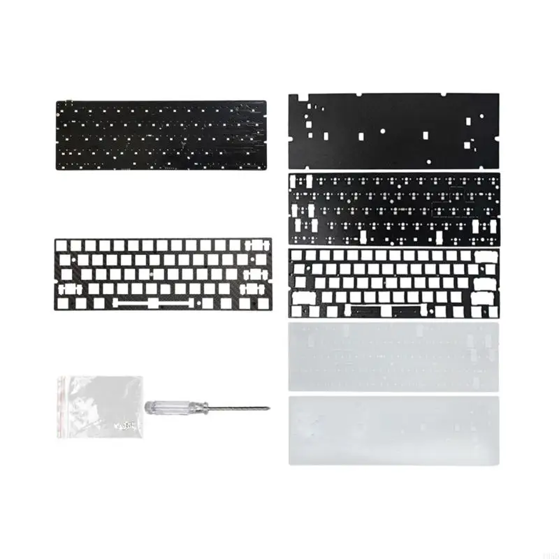 Fast Speed Scanning 61 PCB For Esports With 0.01mm Precise Triggering Control Aluminum/Carbon Like Plate