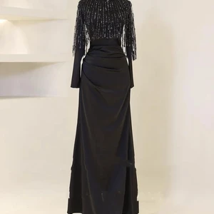 أفضل 6 فساتين طويلة باللون الأخضر الزيتوني مبيعا - رقم 5