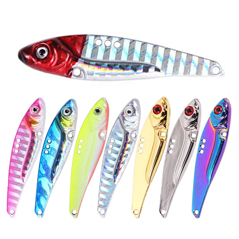 Fishing Accessories Spinner Spoon Trout Pike Fishing Lures Artificial Bait Bass Tackle Treble Hook - Image 3