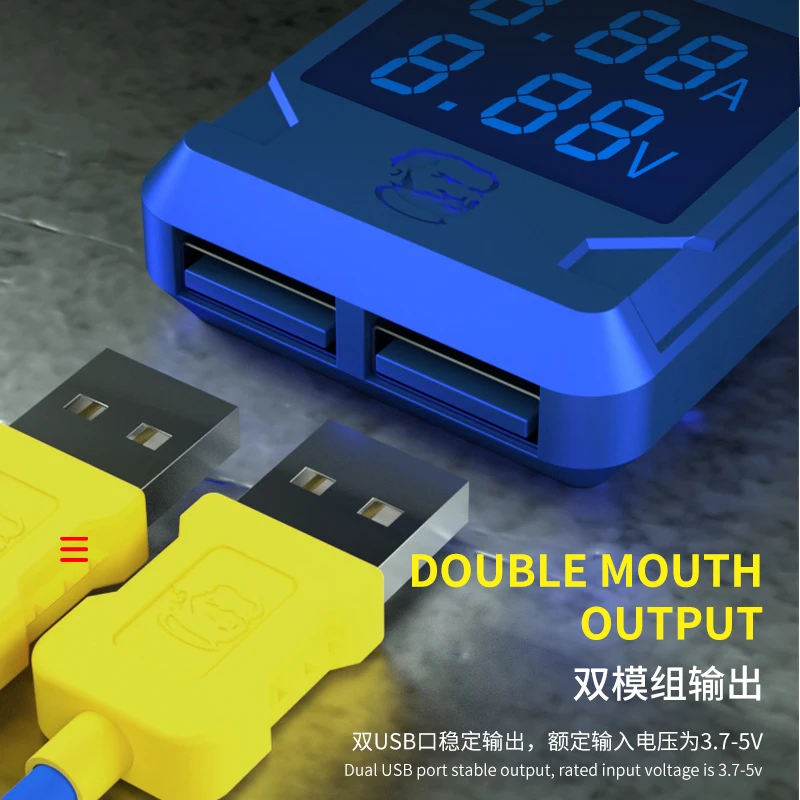 Universal Battery Quick Charging Activation Board LCD digital display Current and voltage Test Fixture for iPhone and Android
