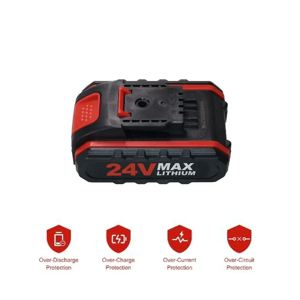 24V 3000mAh Lithium-ion Battery for WORX 36VF 48VF 88VF Rechargeable Impact Drill Tool Battery