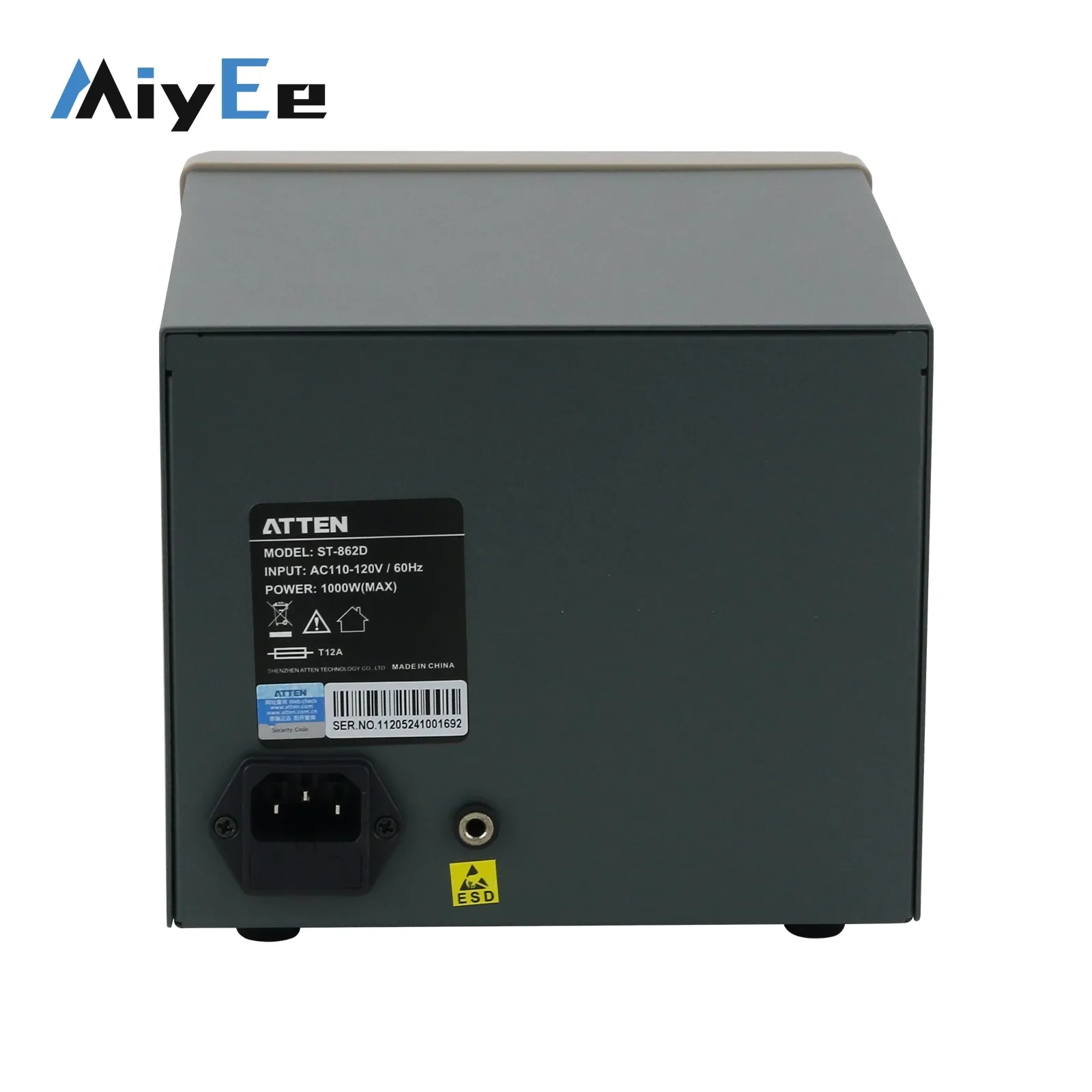 ATTEN ST-862D 1000W Hot Air Station Rework Station Desoldering Station Standard Version w/ 4 Nozzles - Image 2
