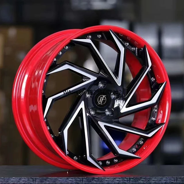 

Direct sellingDirect sellingTop quality wheel 20 inch any car alloy 2 piece multi spoke 5x114.3 wheels 20 inch red black matte