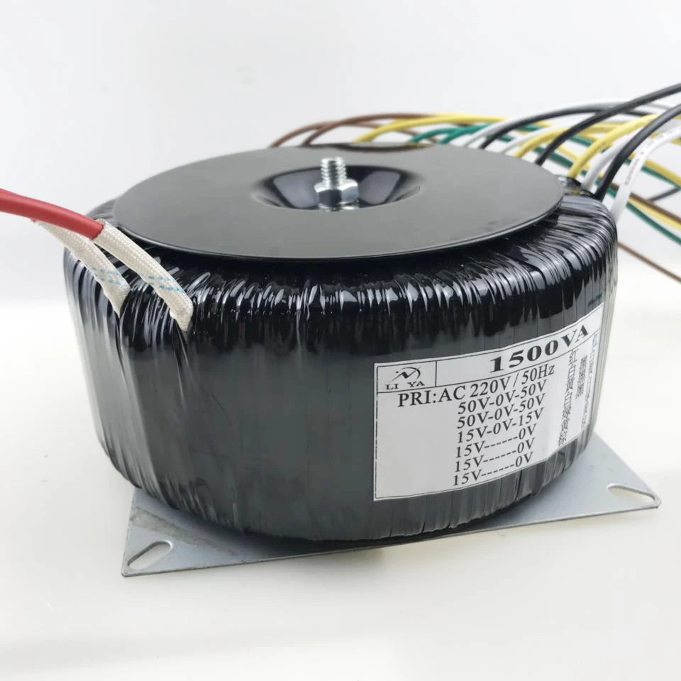 1500W high-power amplifier transformer toroidal transformer 220V to dual 50V dual 15V single-phase isolated power supply