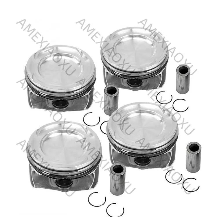 4Pcs Pistons Rings Set Φ83mm STD A2740301617 A2740300900 FIt For Mercedes-Benz C250 C300 W205 2.0T M274 2740300117 2740300417 AM