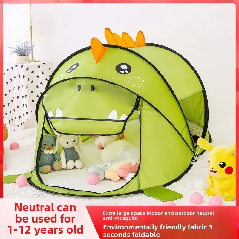 

Children's tent indoor and outdoor playhouse boys and girls baby sleeping anti-mosquito net convenient free loading