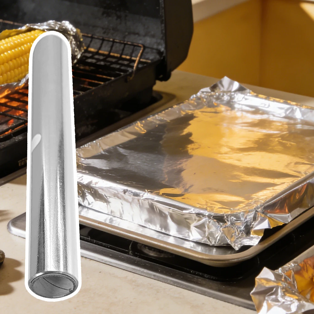 1 Pack Food Grade Disposable Tinfoil 12.2x1.65in Aluminium Foil for Burrito Hot Dog Or Sandwich
