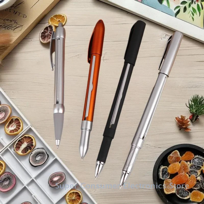 Easy-to-Use Hidden Writing Pen with Pull-Out Paper for Secret Information