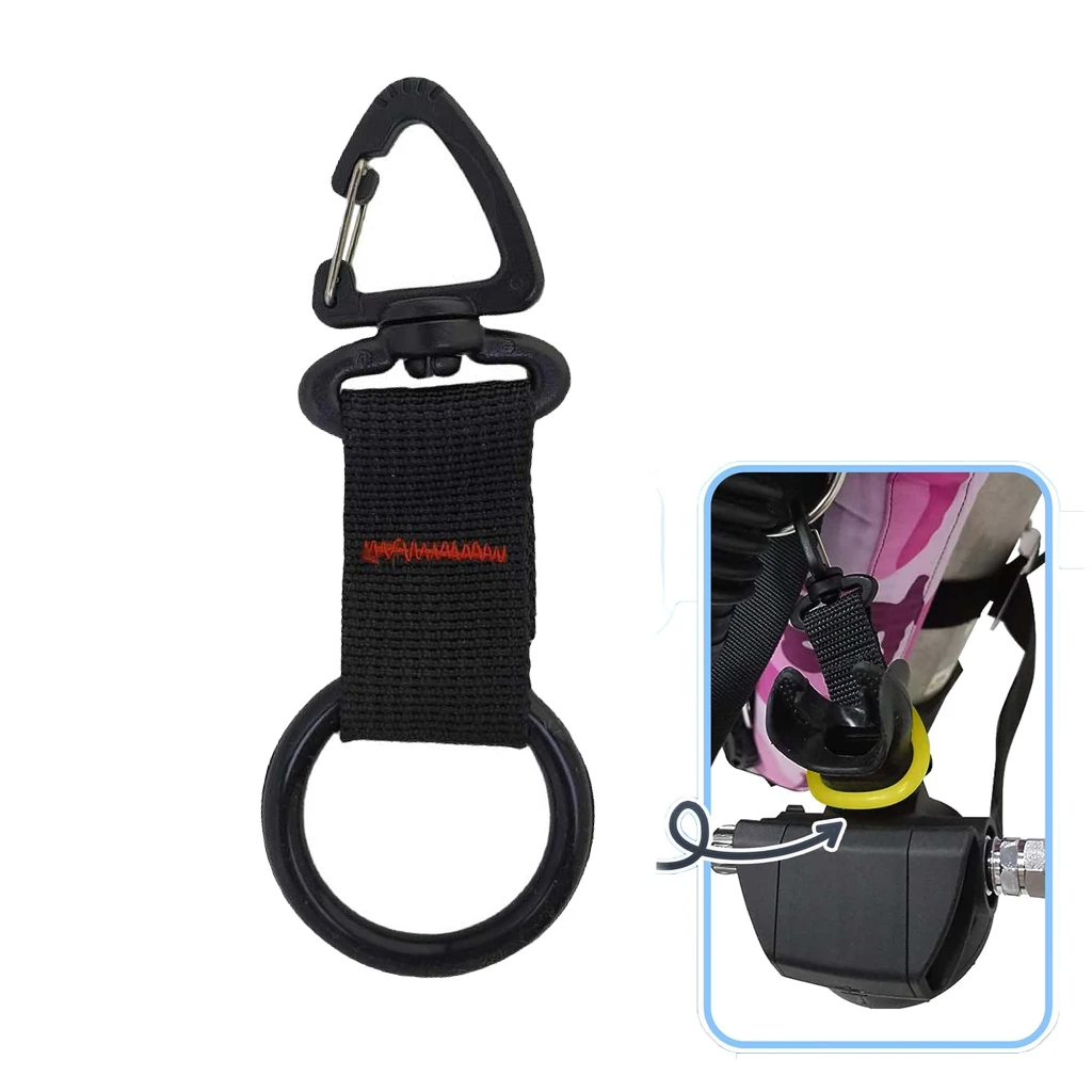 Scuba Diving Octopus Mouthpiece Holder Tech Dive Silicone Octopus Hanging hook  Keeper for 2nd Stage Regulator Retainer