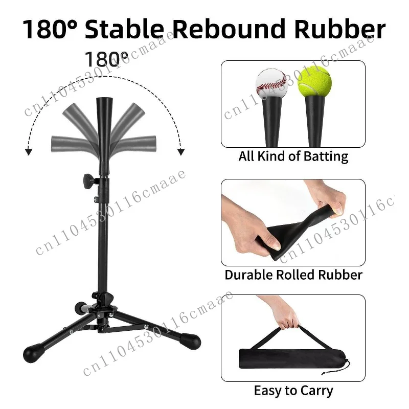 Professional training equipment, adjustable baseball and softball batting racks for batting practice