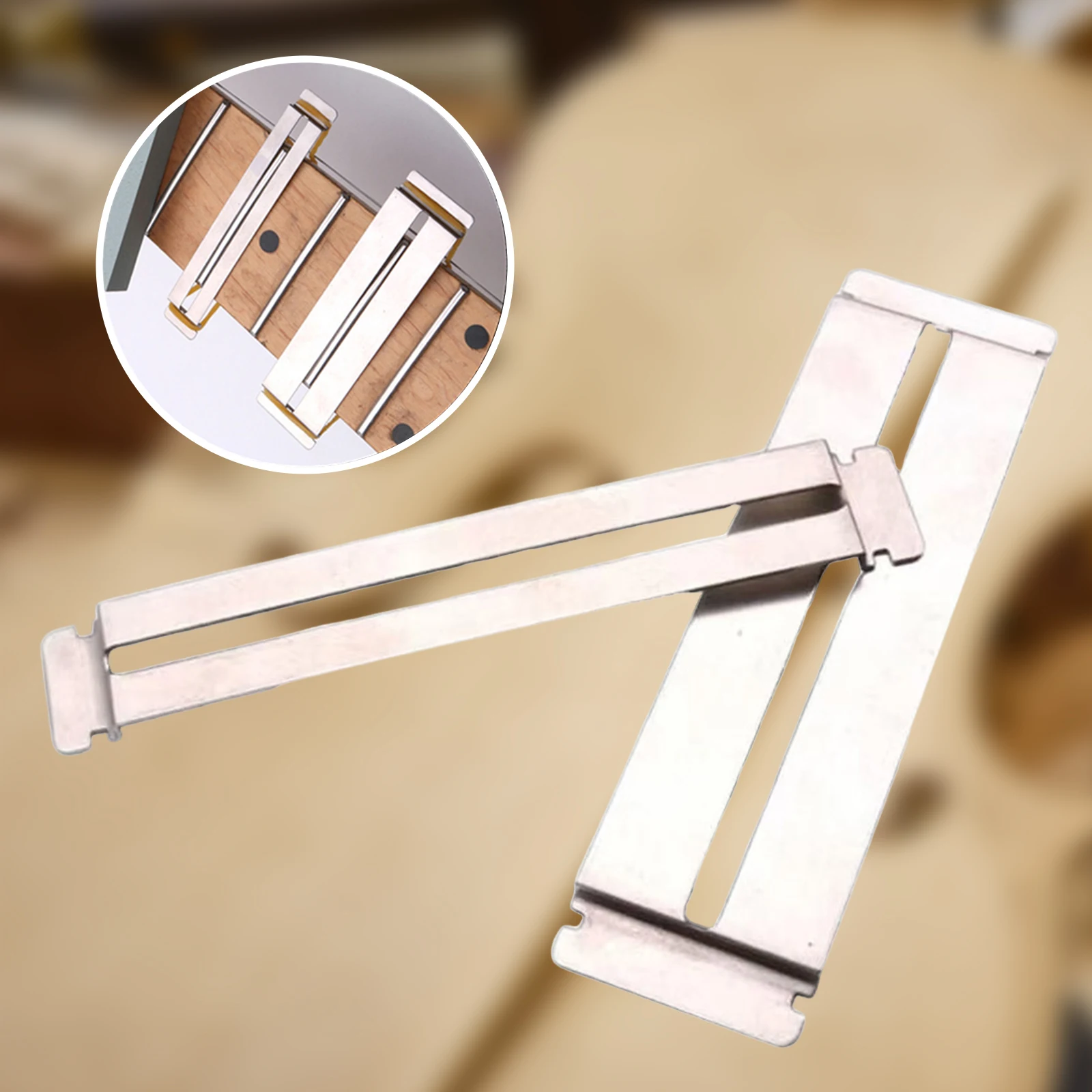 Stainless Steel Fretboard Protector Bass Guitar Fretboard Guards Protector for Fretboard Cleaning Filing Polishing