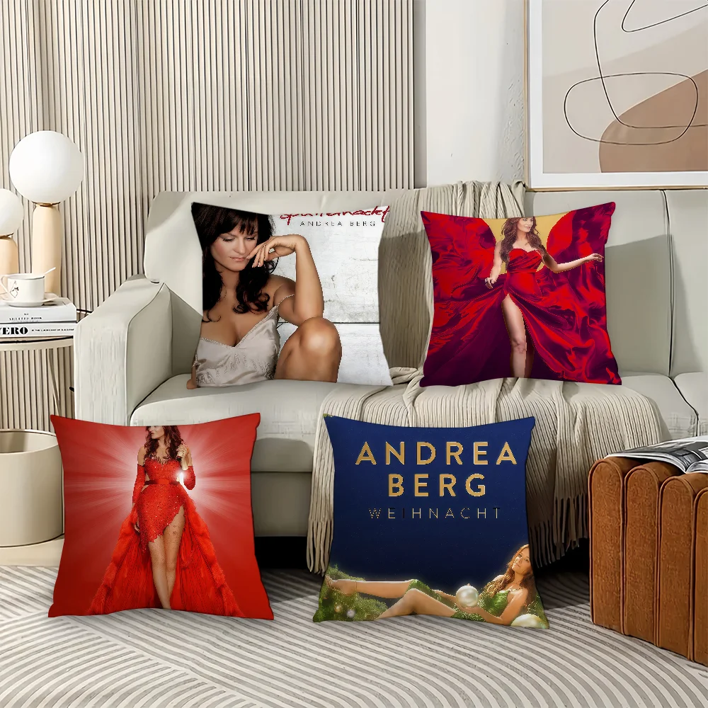 

Singer A-andrea Berg Live Die Tournee Pillow Case Suitable For Bedrooms Living Rooms Cars Home Decoration