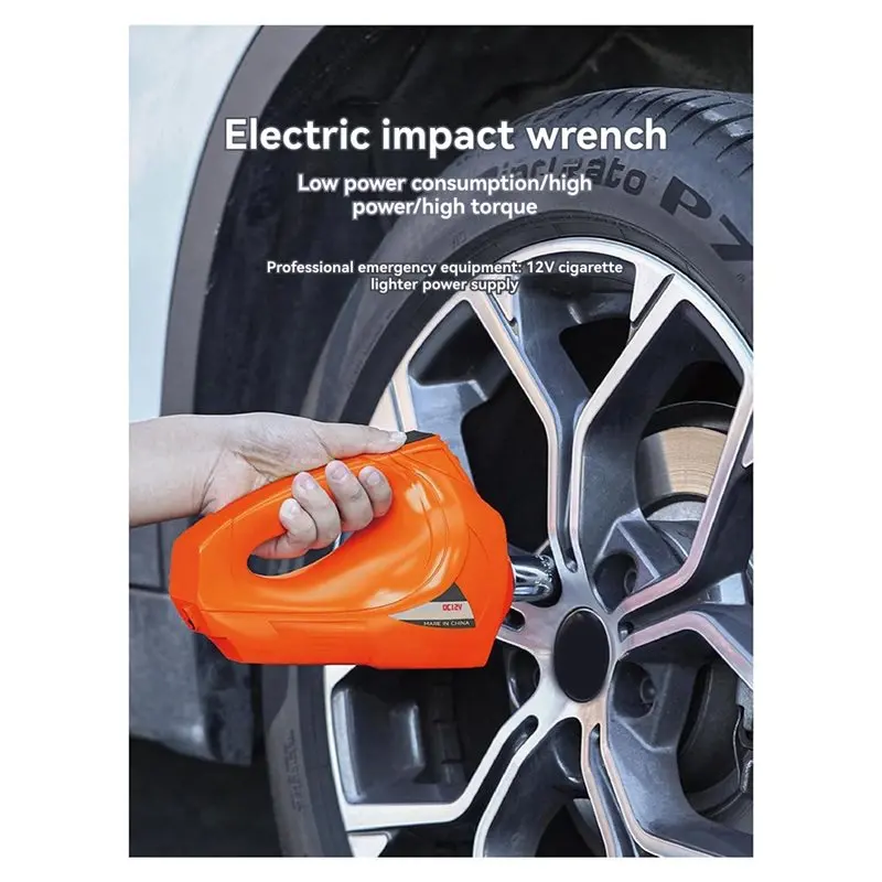 For Car Electric Wrench Jack 12V High Power And High Torque Special For Car Tire Dismantling