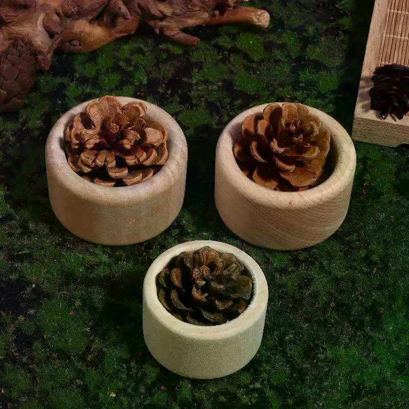 

Creative Pine Cone Wood Essential Oil Diffuser Long-Lasting Floral Wooden Essential Oil Diffuser Home Office Car Oil Diffuser