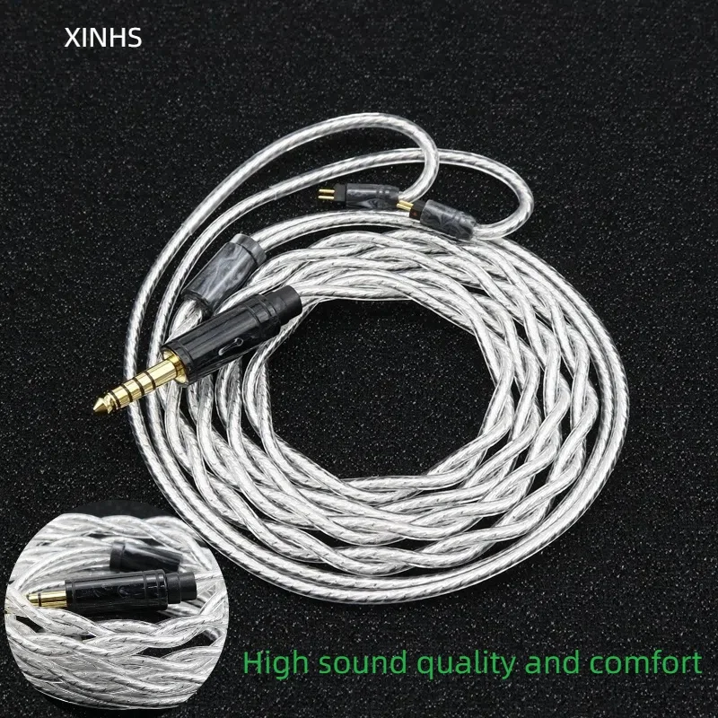 XINHS K12 2 strands of high purity silver palladium-plated headphone upgrade cable