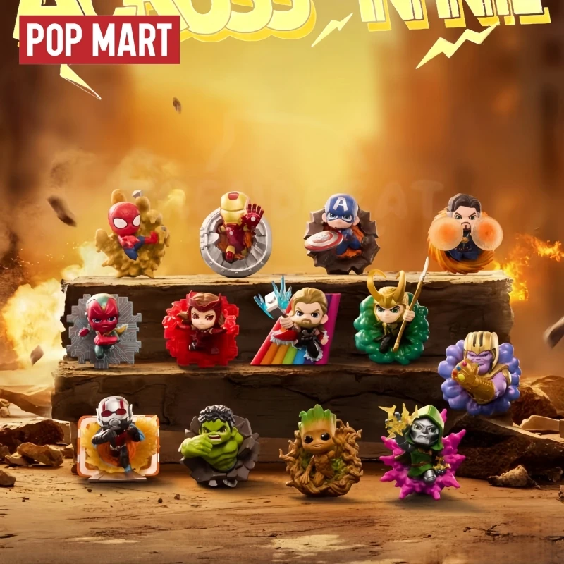 

Горячий подлинный запас Popmart Time Travel Infinite Serie Surprise слепая коробка высокого качества фигурка украшение для рабочего стола коллекция подарок