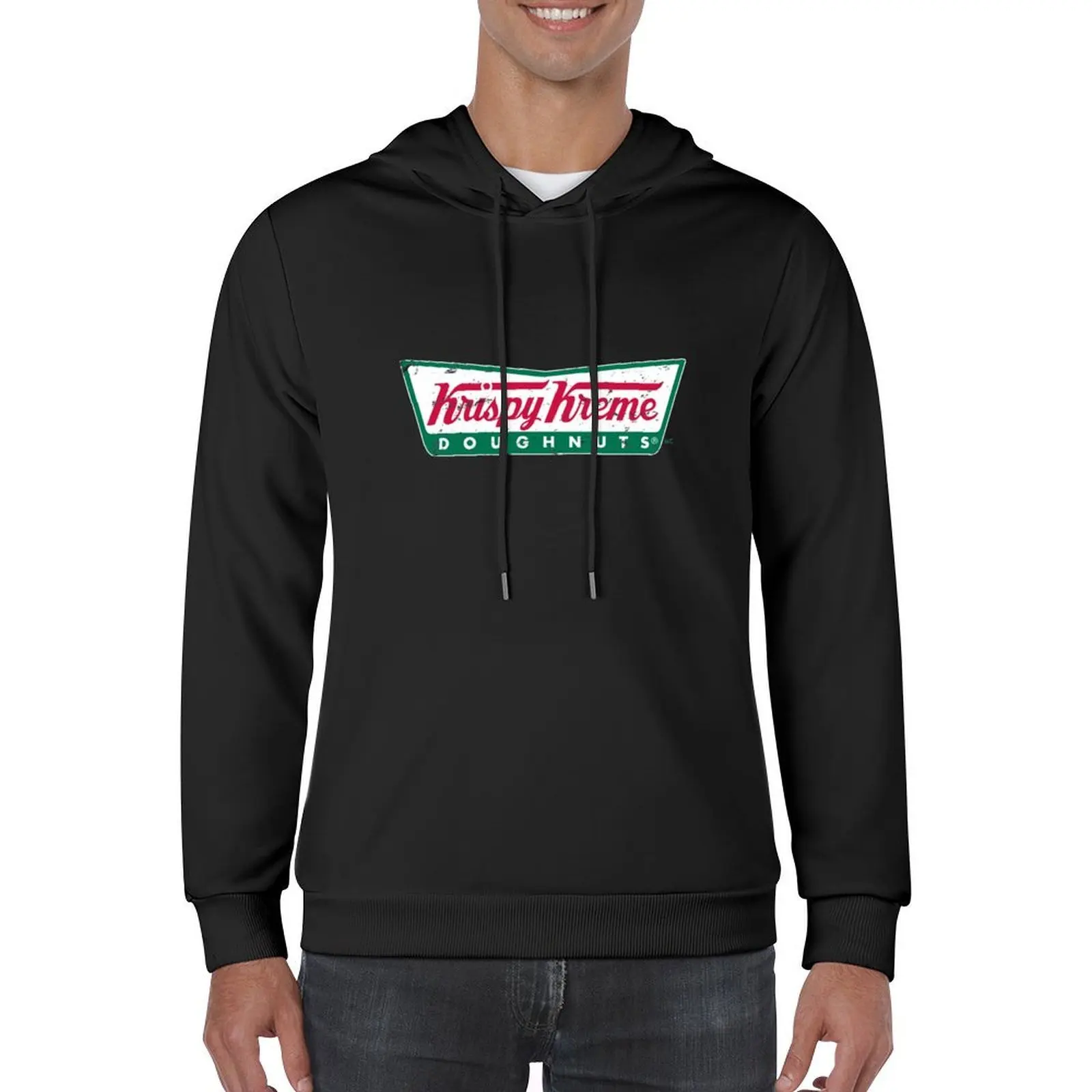 Krispy Kreme تصميم عتيق هوديي الرجال ملابس الخريف الرجال ملابس الرجال قميص العرق الخريف سترة الرجال الجرافيك هوديس