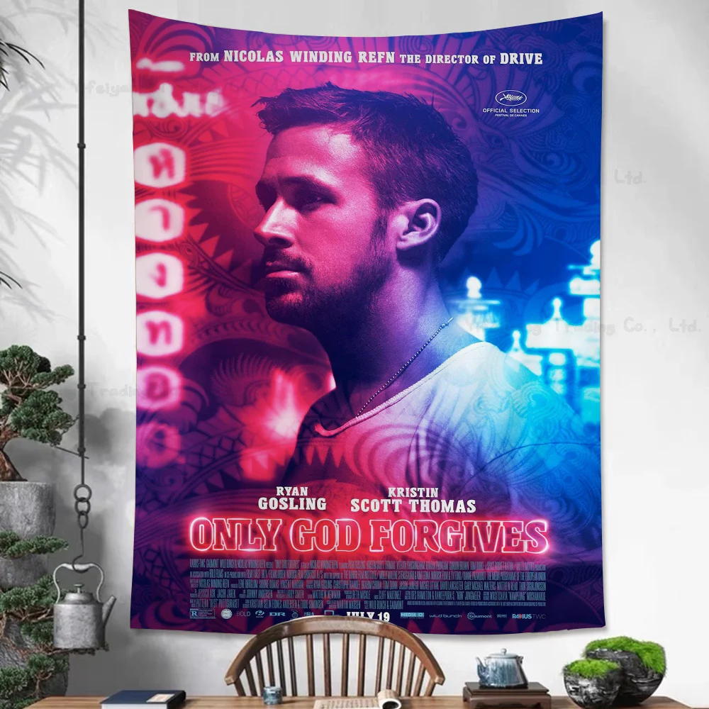 

Drama Movie Drive Ryan Gosling Printed Large Wall Tapestry Hanging Tarot Hippie Wall Rugs Dorm Cheap Hippie Wall Hanging