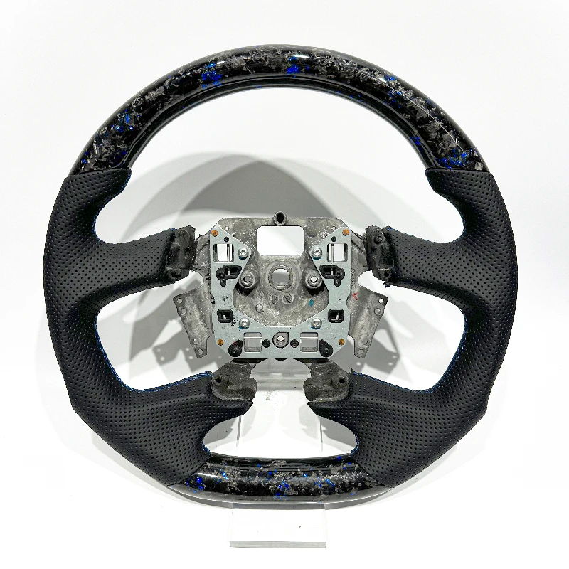 Bos de carbono para Ford XR 6 Ford FG MK2 Ford Falcon volante forjado mango de coche de fibra de carbono para Ford XR6 Diy diseño azul