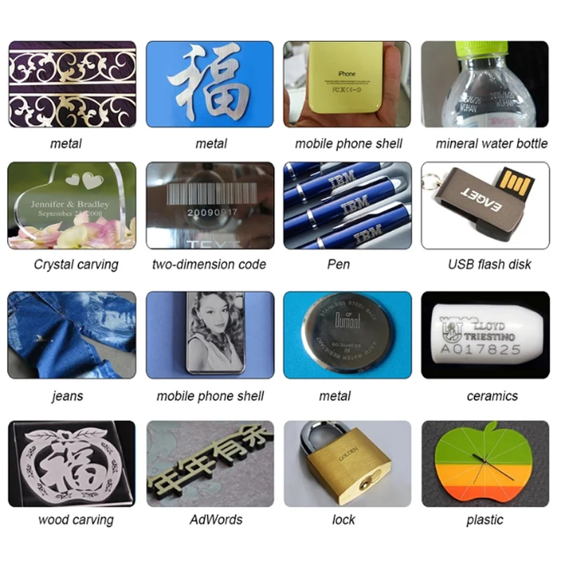 

50W Fiber Laser Engraving Machine for Gold Silver Stainless Steel Metal Cutting Raycus JPT Max Laser Marker