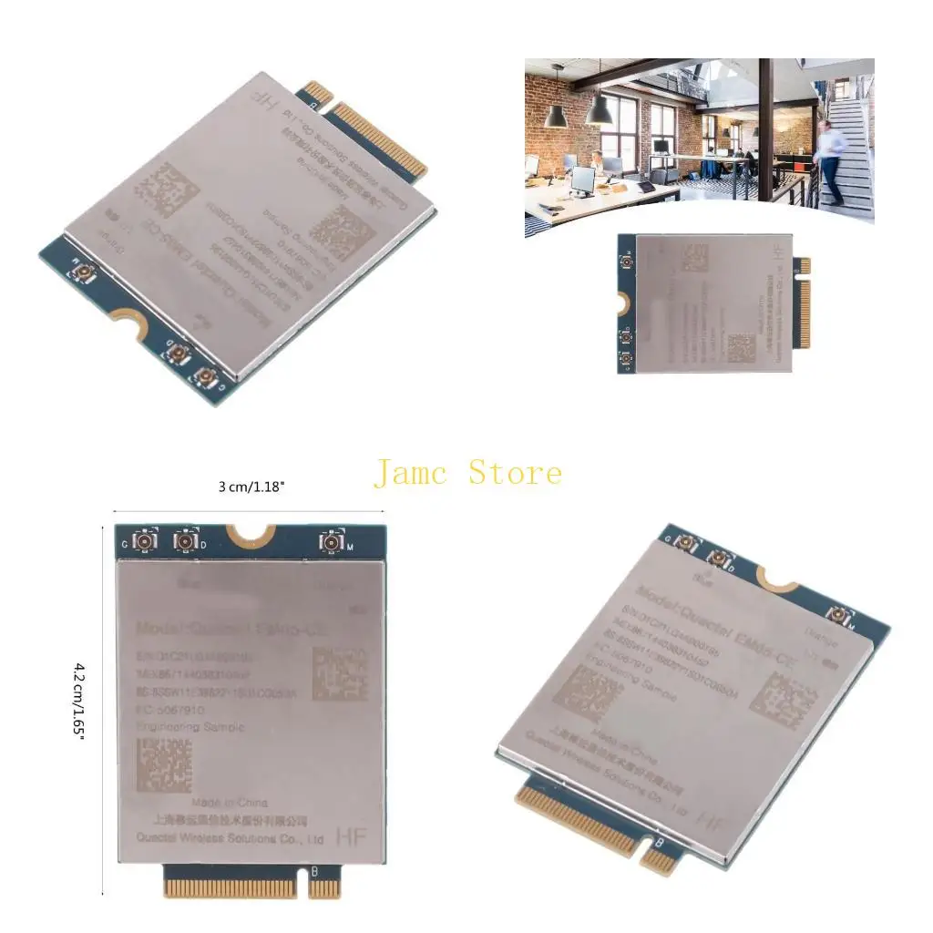 

LX0B EM05-CE LTE 4G Card FDD-LTE TDD-LTE Cat4 5W10V25794 Модуль 4G для ноутбука