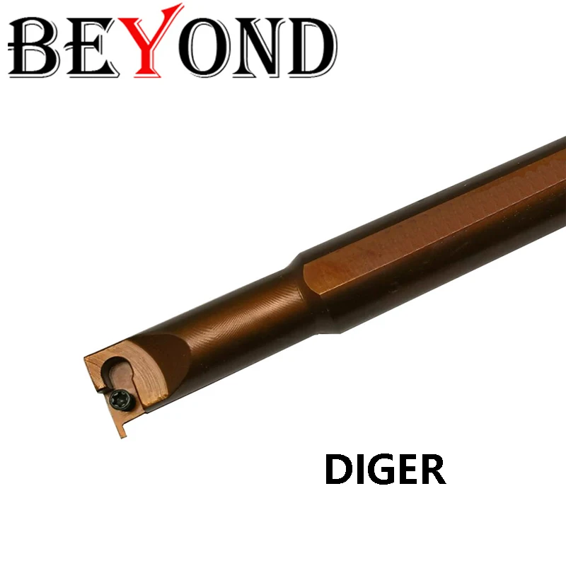 BEYOND DIGER 0808 1010 1210 1212 1210 1616 2020 A B C D Internal Groove Cutter Toolholder Shank Small Hole Slotting Spring Steel