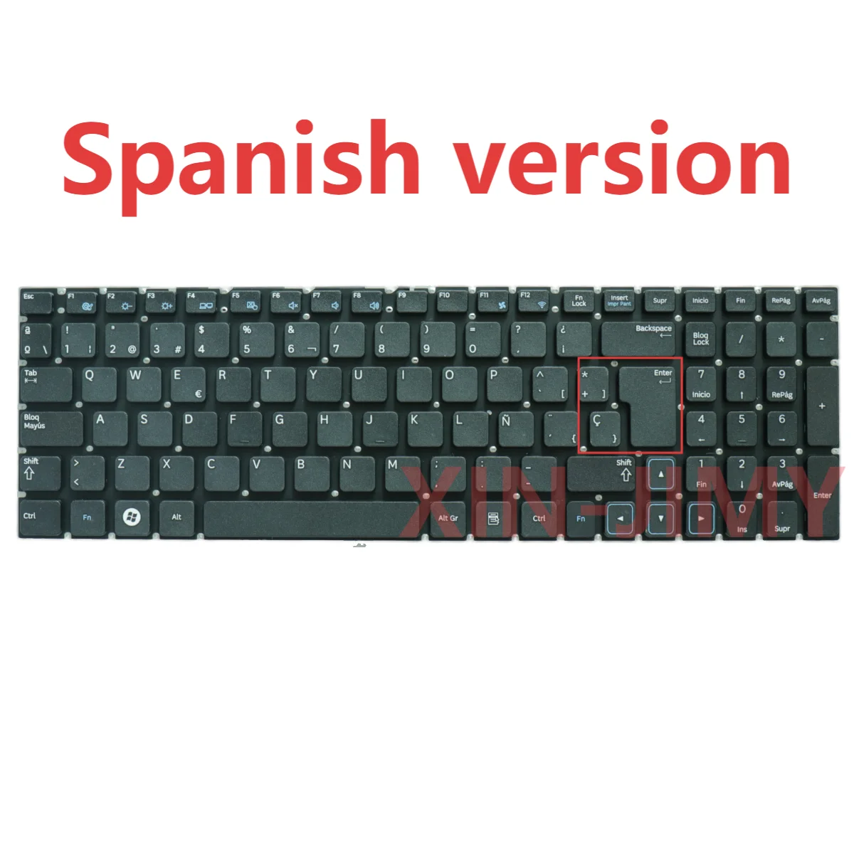 NP300E5A Spanish/UK Keyboard For Samsung 300E5A 305E5A 300V5A 305V5A NP300 NP305E5A NP300V5A NP305V5A 300E5X NP300E5C 300E5C