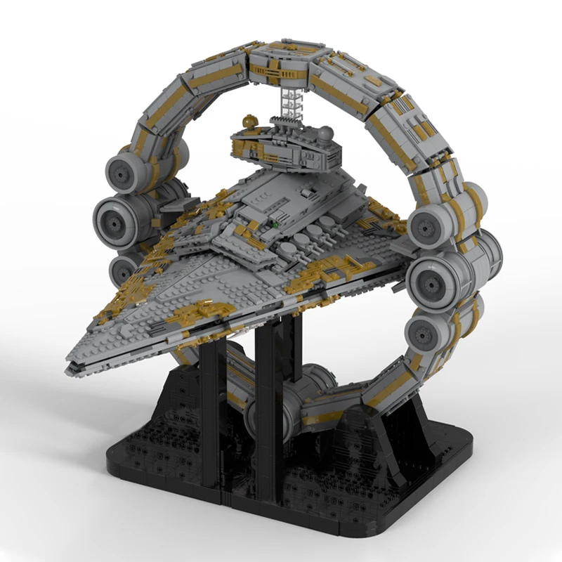 Moc The Eye Of Sion Incl Thrawn's Chimaera 75394 Imperial Star Destroyer Building Blocks Bricks Model Kids Toys Christmas Gifts