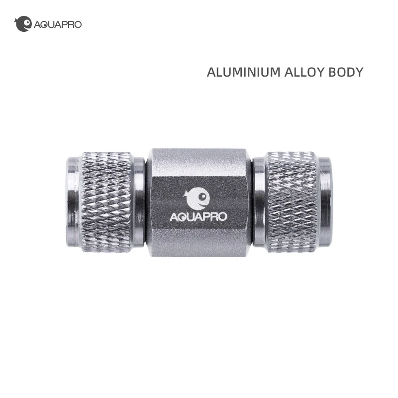 CO2 Aluminiumalloy Check Valve Aquarium Accessories Fish Tank Supplies Equipment Akvarium Checker Terrarium Fishbowl Cylinder