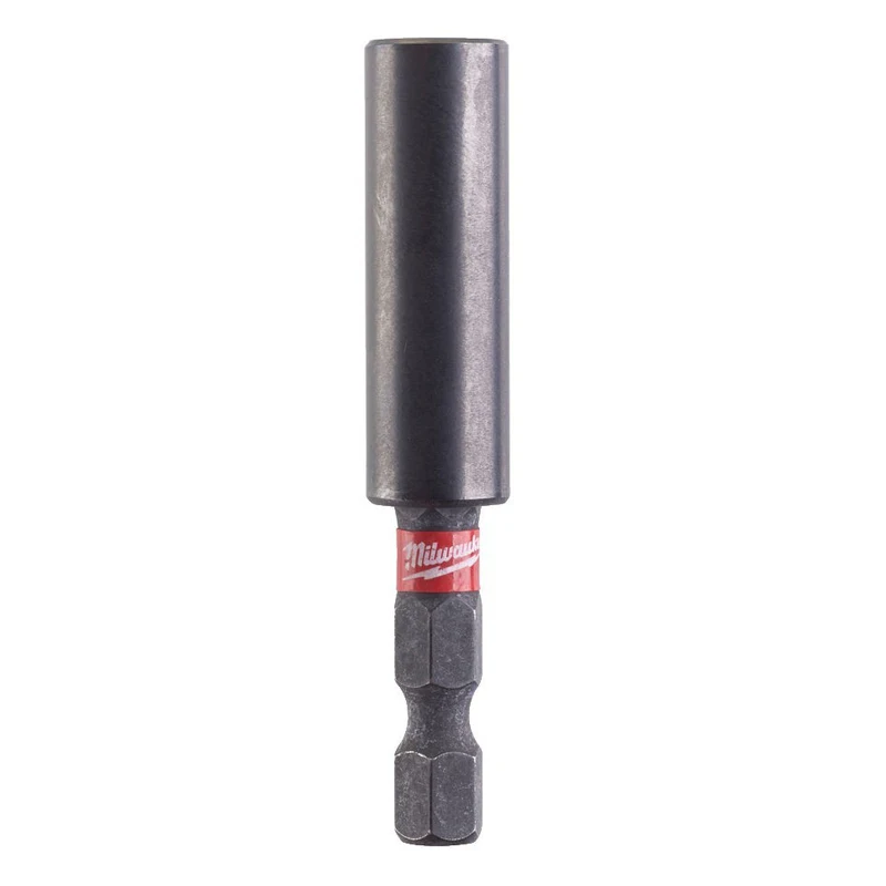 Milwaukee 4932352406 Magnetic Bit Holder 1/4 In 60MM Hex Shockwave Secure Strong magnetic Tip Power Tool Attachments