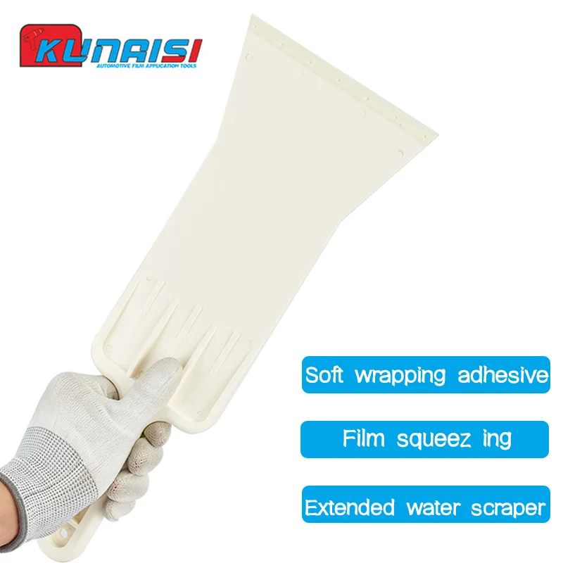 KUNAI Long Squeegee Front Rear of Car Window Tinting Foils Solar Protection Installation Tool Windshield Clean Bulldozer Scraper