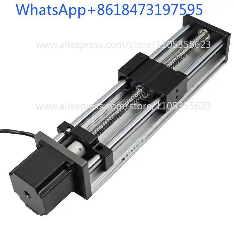 

GX80 double optical axis ball screw slide table linear guide precision cross type moving high precision module
