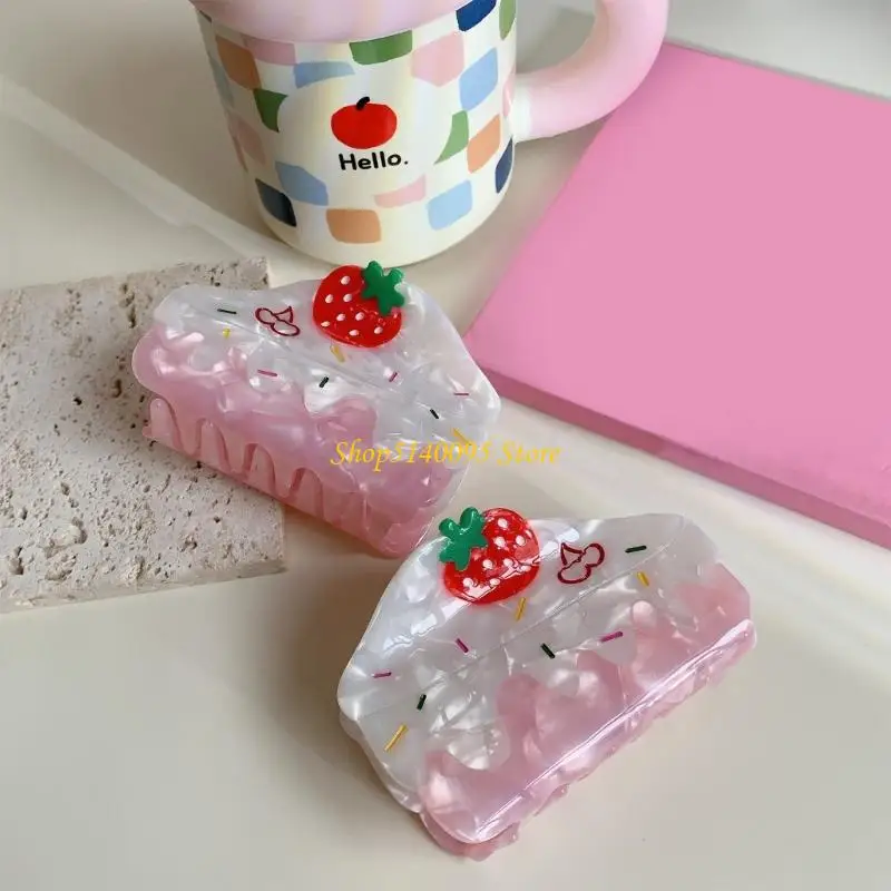 Dxae Acrylique Hair Claw Strong Grip Hair Clip pour les femmes les filles élégantes pour coiffure