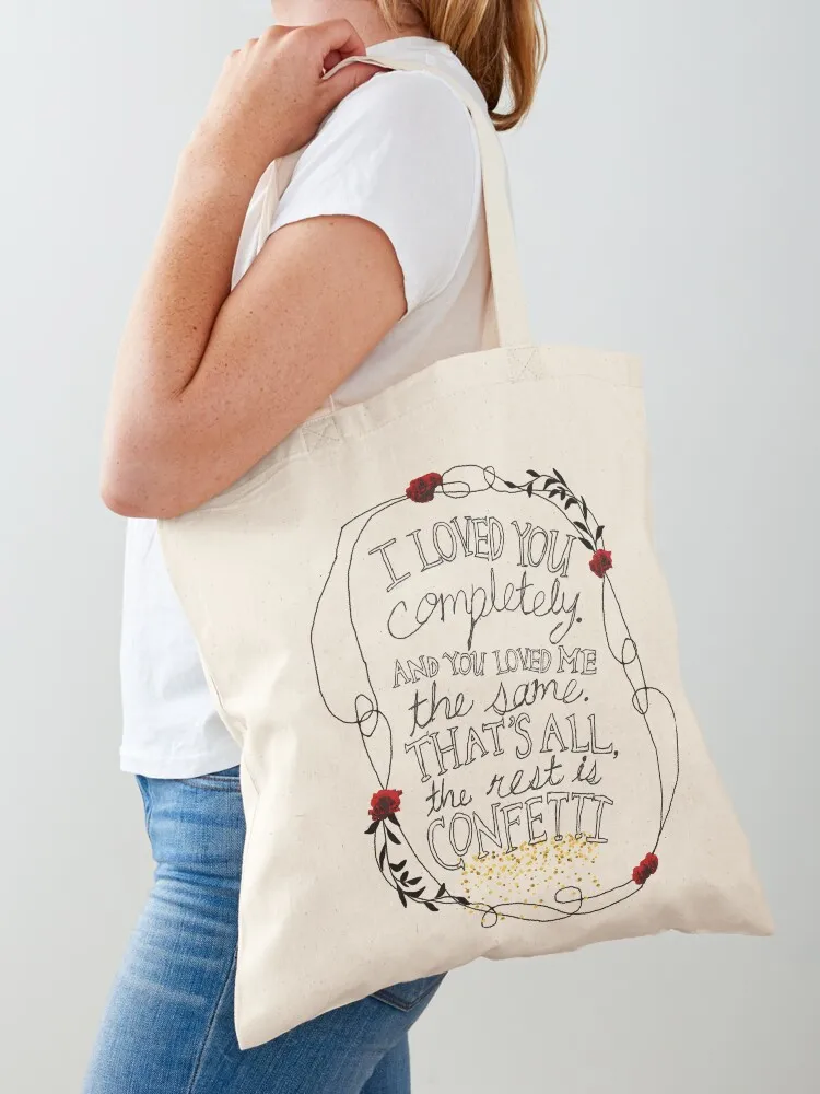 

haunting of hill house quote Tote Bag ecological bags reusable shopping bag shopper bag women Women's