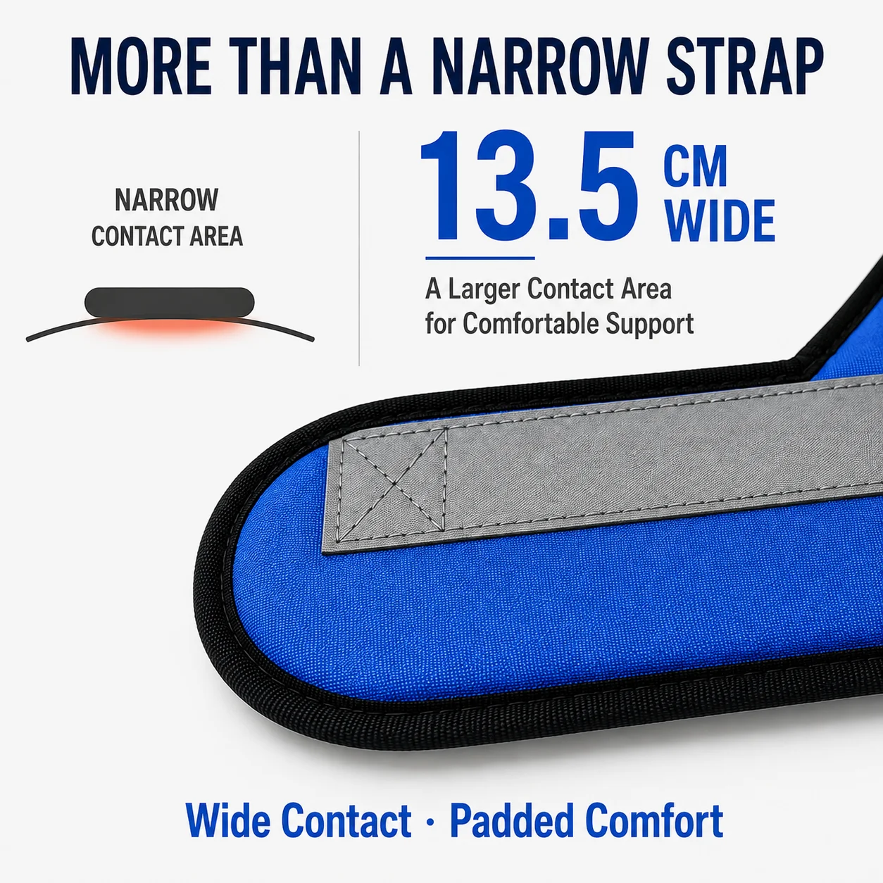 Wheelchair Positioning Belt Wide Padded Adjustable Safety Harness Anti-Slip Sitting Support for Elderly Adults Wheelchair Access