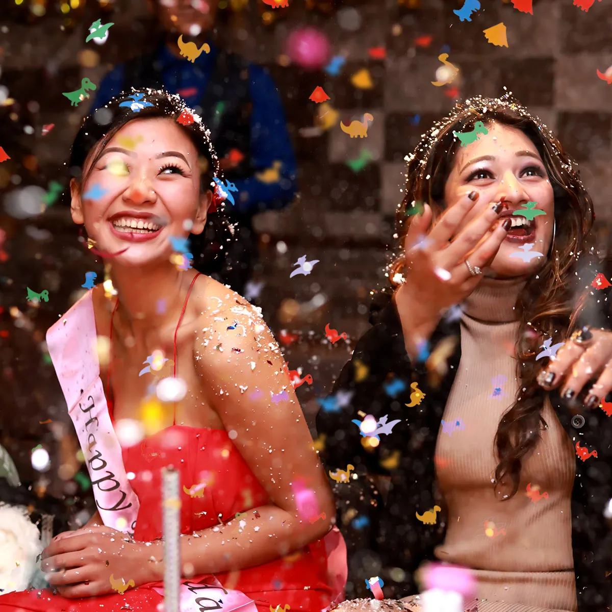 

Confetti Cartoon Confetti Table Confetti Decor Dinosaur Confetti Confetti for Party