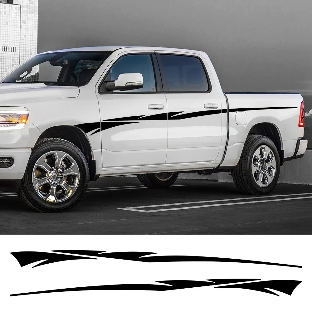 

Наклейка для декора автомобиля: прочная ретро-виниловая наклейка на кузов и дверь багажника для Hilux 2025, RAM 1500, Ranger, Nissan Frontier, Isuzu D-Max