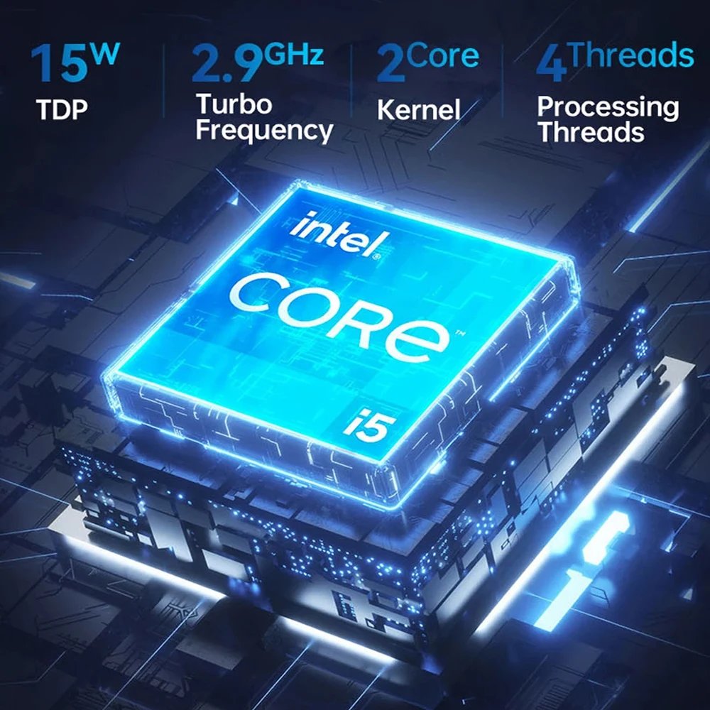 Inter Core i3-5005U/i5-4300U i7-4600U Mini PC Barebone Kit DDR3 RAM SSD Supporto Linux, Computer per Windows10 Industriale Ready