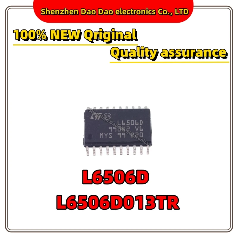 

10Pcs L6506D013TR L6506D L6506 IC Chip SOP-20 Quality Brand New Stepper motor controller chip