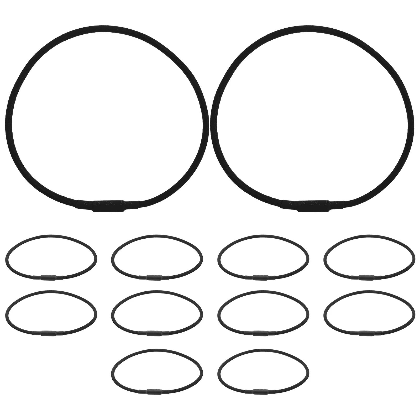 

12Pcs Shock Mount Elastic Bands Microphone Shockproof Rubber Rings for Condenser Mic Recording Studio Setup Rubber Bands